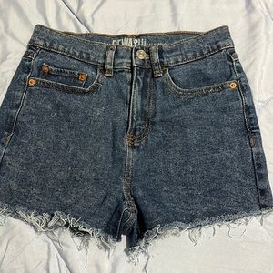 Rewash high waisted cutoff jean shorts